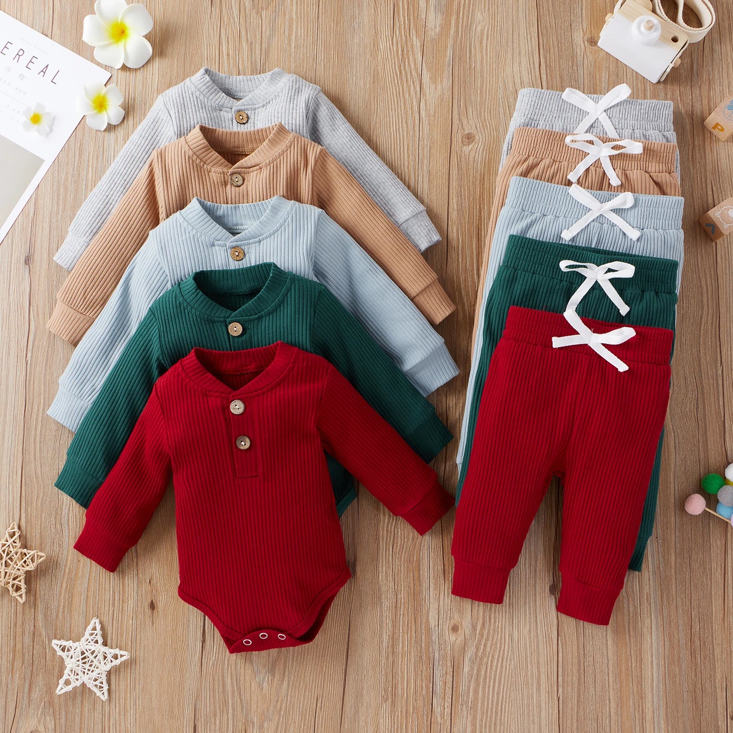 Baby and Toddler's Winter Bodysuit Outfit