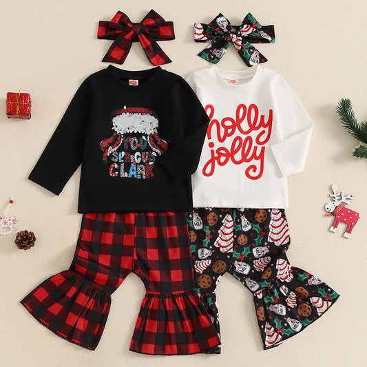 Baby and Toddler Girls Festive Christmas Outfit