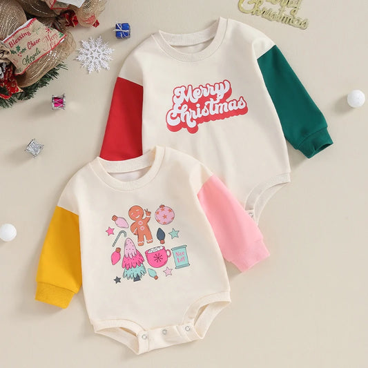 Baby and Toddler Girls Festive Christmas Bodysuit