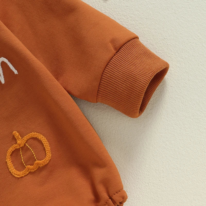 Baby and Toddler's Fall Pumpkin Bodysuit