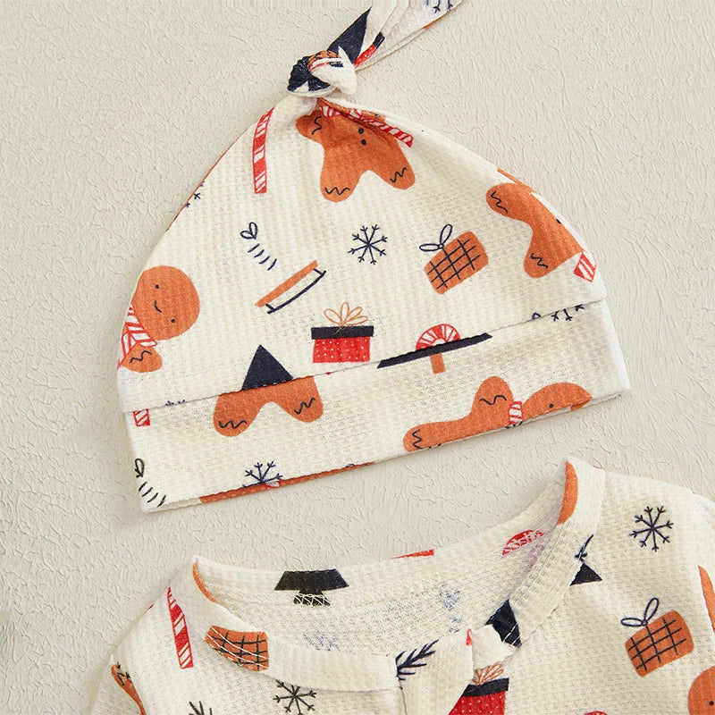 Baby and Toddler's Festive Christmas Romper Outfit