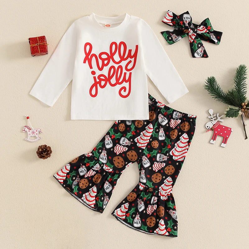 Baby and Toddler Girls Festive Christmas Outfit