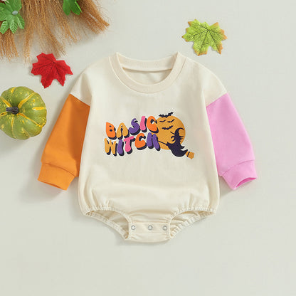 Baby and Toddler Girls Halloween Bodysuit