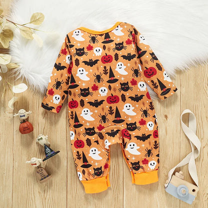 Baby and Toddler's Festive Halloween Romper