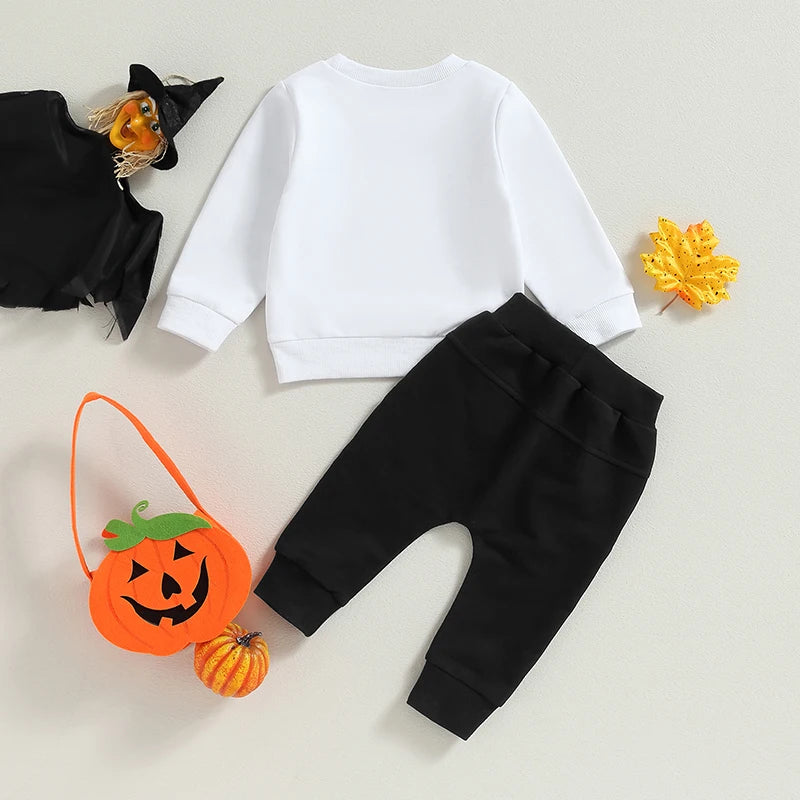 Baby and Toddler Boys Halloween Spooky Vibes Outfit