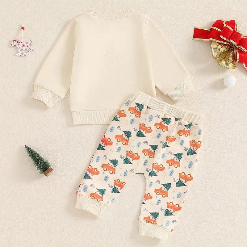 Baby and Toddler's Christmas Merry and Bright Outfit