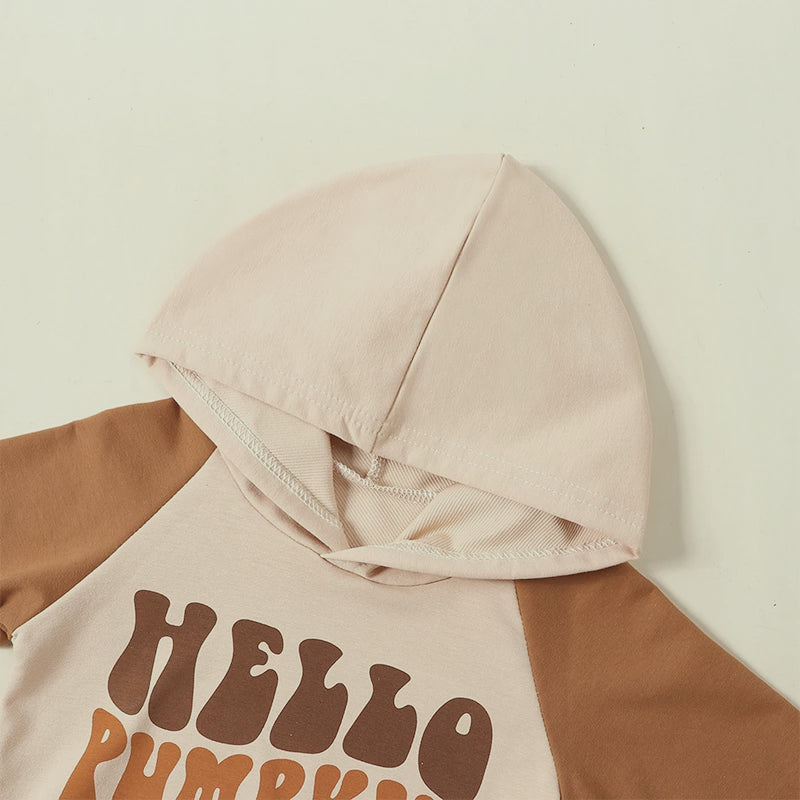 Baby and Toddler Boys Fall Hello Pumpkin Outfit