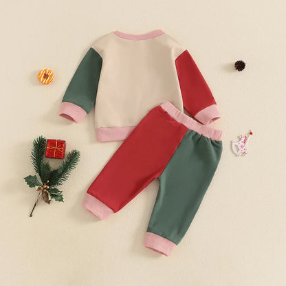 Baby and Toddler Girls Christmas Santa Baby Outfit