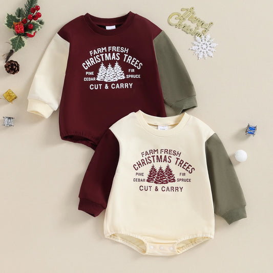 Baby and Toddler Boys Farm Fresh Christmas Trees Bodysuit