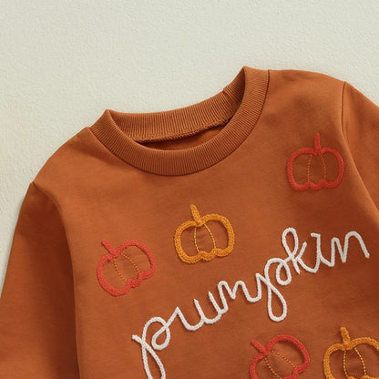 Baby and Toddler's Fall Pumpkin Bodysuit