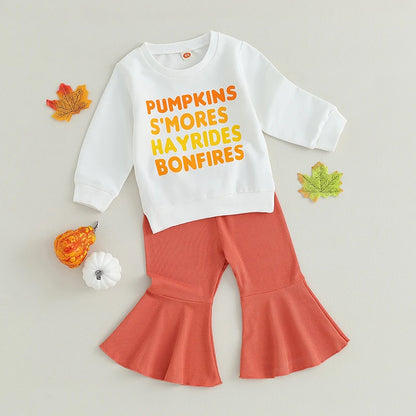 Baby and Toddler Girls Festive Fall Outfit