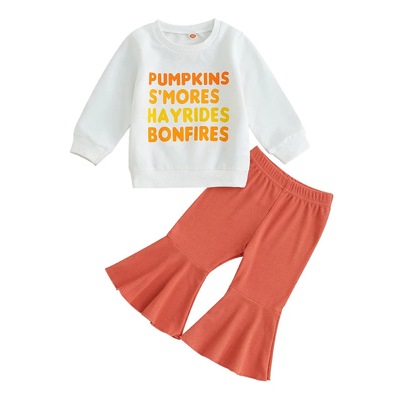 Baby and Toddler Girls Festive Fall Outfit