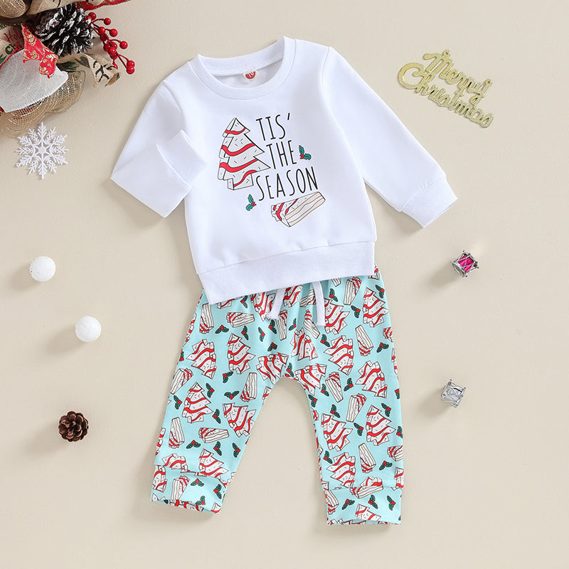 Baby and Toddler's Christmas Tis' the Season Outfit