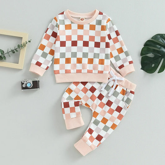 Baby and Toddler's Checkered Outfit