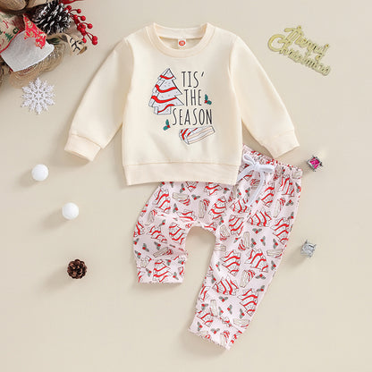 Baby and Toddler's Christmas Tis' the Season Outfit