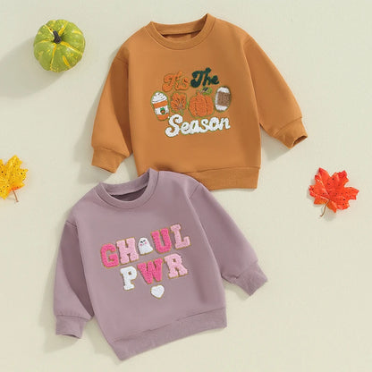 Baby and Toddler's Festive Fall Sweatshirt