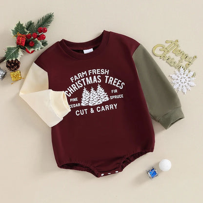 Baby and Toddler Boys Farm Fresh Christmas Trees Bodysuit