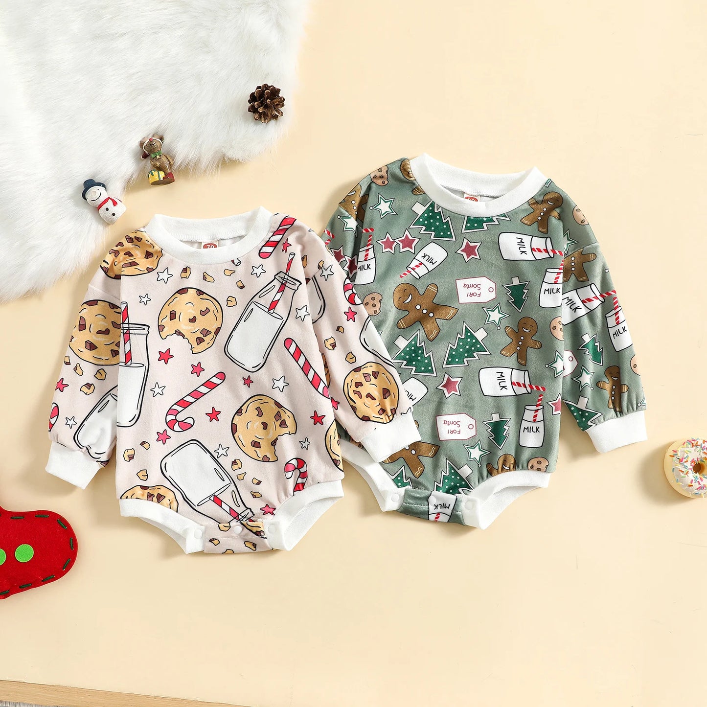 Baby and Toddler's Christmas Bodysuit