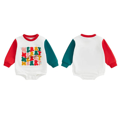 Baby and Toddler's Merry and Bright Christmas Bodysuit