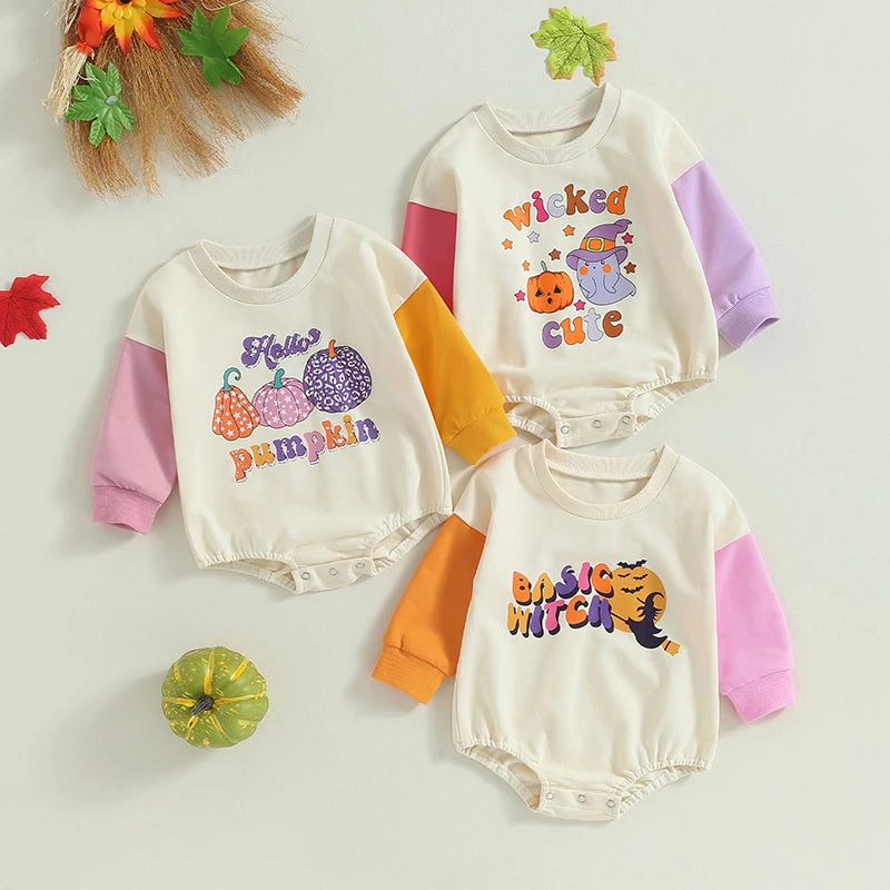 Baby and Toddler Girls Halloween Bodysuit