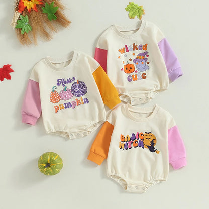 Baby and Toddler Girls Halloween Bodysuit