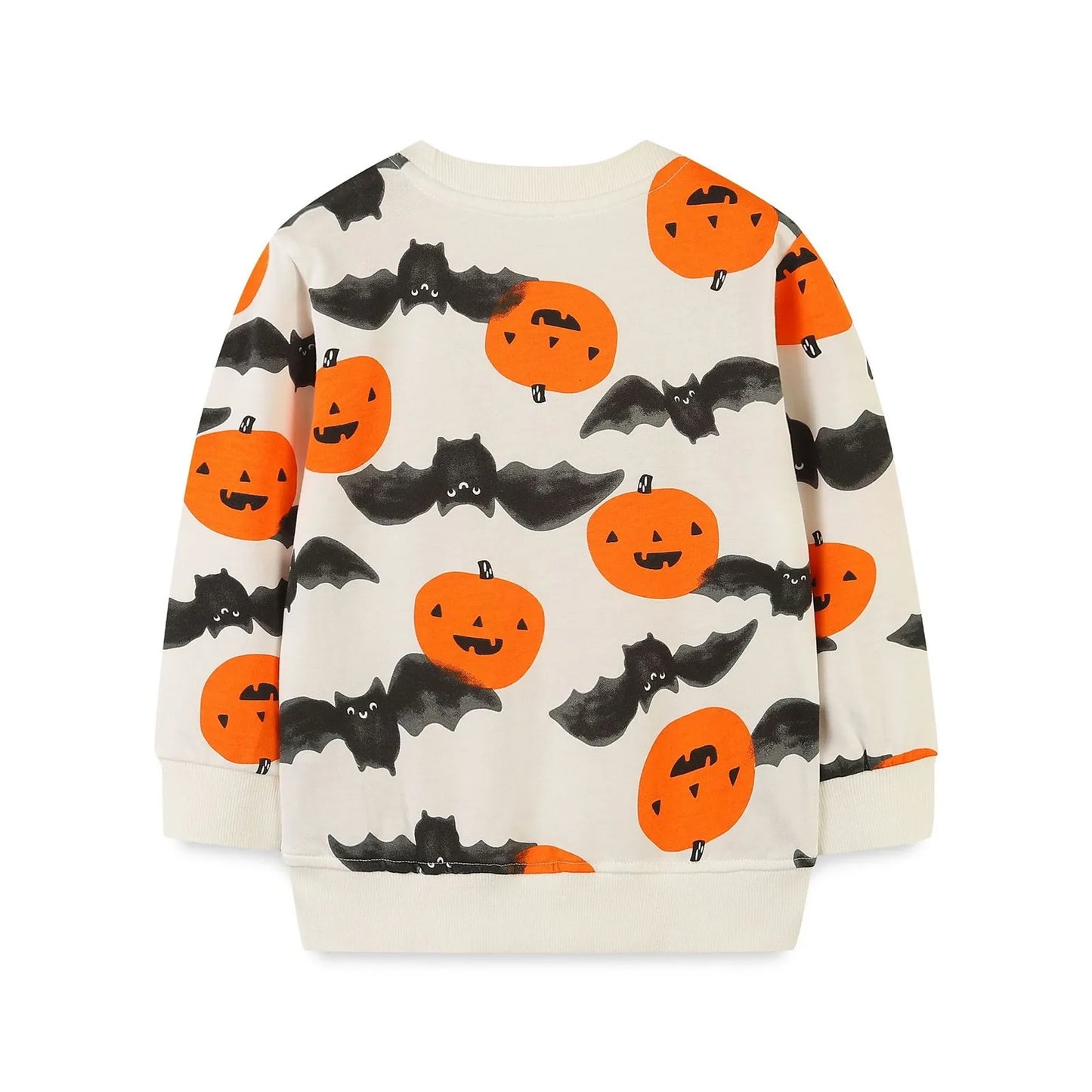 Toddler and Children's Halloween Pumpkins and Bats Sweatshirt