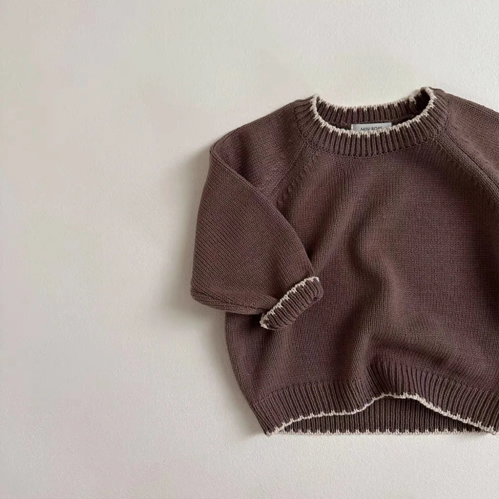 Baby and Toddler's Neutral Knitted Sweater