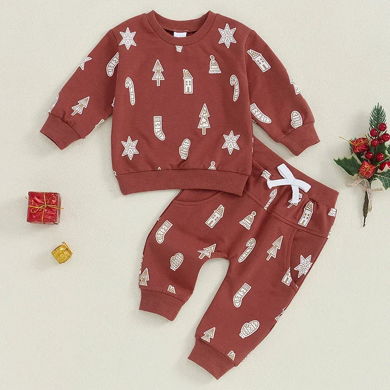 Baby and Toddler's Festive Christmas Outfit