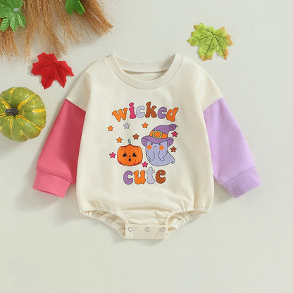 Baby and Toddler Girls Halloween Bodysuit