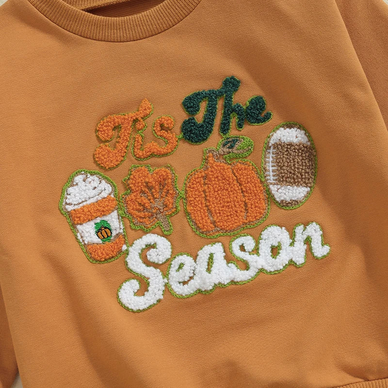 Baby and Toddler's Festive Fall Sweatshirt