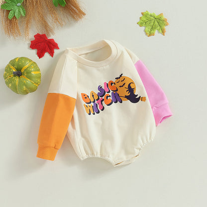 Baby and Toddler Girls Halloween Bodysuit