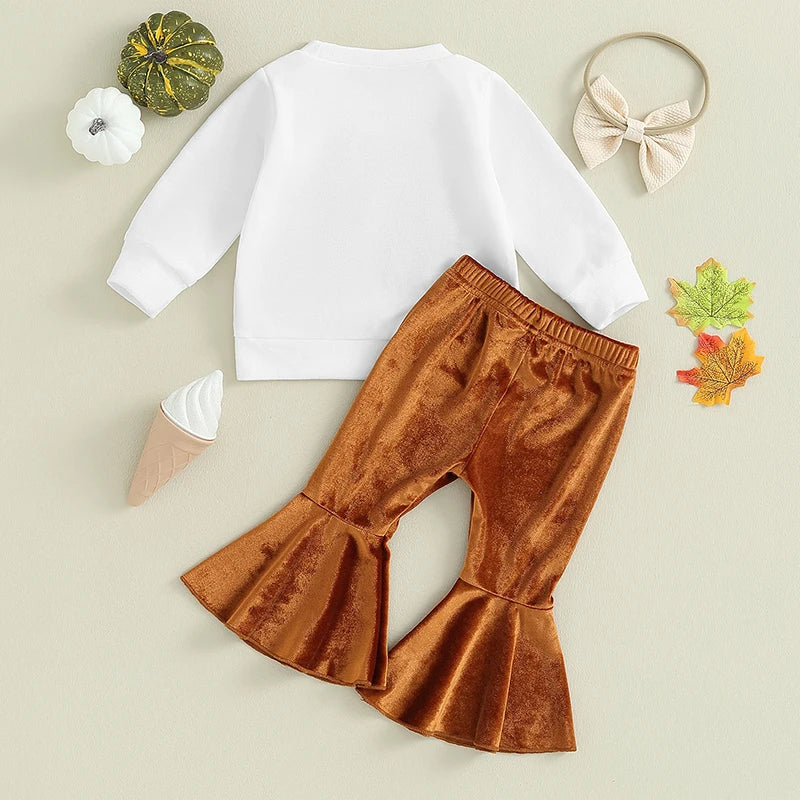 Baby and Toddler Girls Fall Tis' the Season Outfit