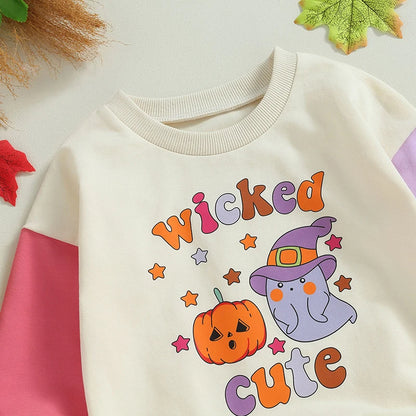 Baby and Toddler Girls Halloween Bodysuit