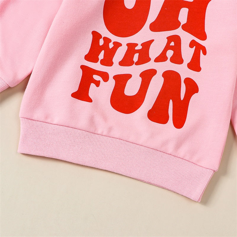 Baby and Toddler's Christmas Oh What Fun Sweatshirt