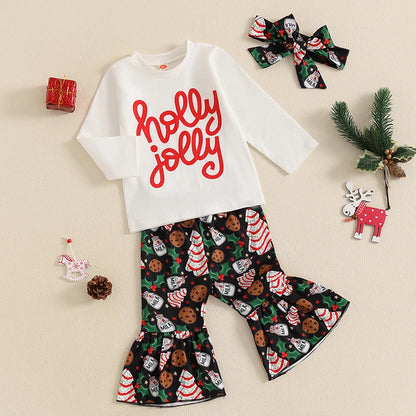 Baby and Toddler Girls Festive Christmas Outfit