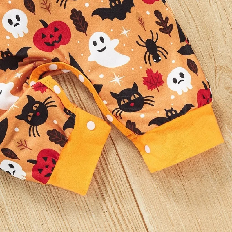 Baby and Toddler's Festive Halloween Romper