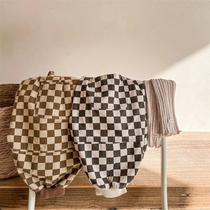 Toddler and Children's Checkered Pants