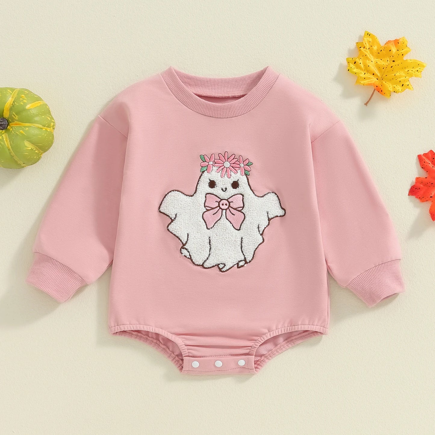 Baby and Toddler Girls Fall Halloween Bodysuit