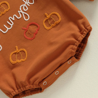 Baby and Toddler's Fall Pumpkin Bodysuit