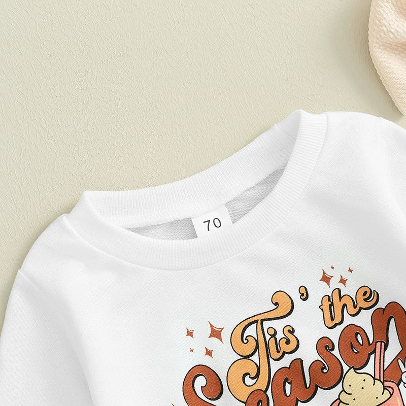 Baby and Toddler Girls Fall Tis' the Season Outfit